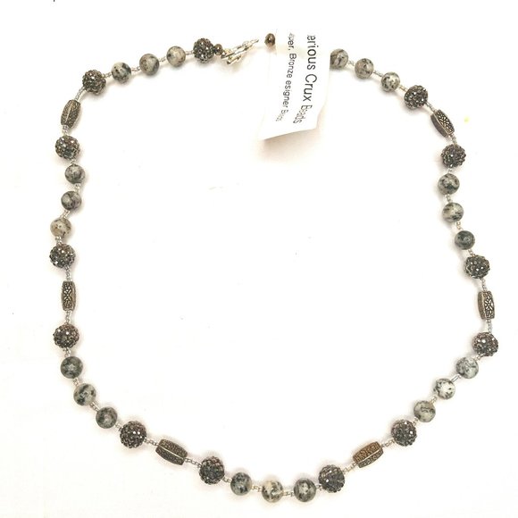 Dalmatine Jasper Necklace - Picture 1 of 8